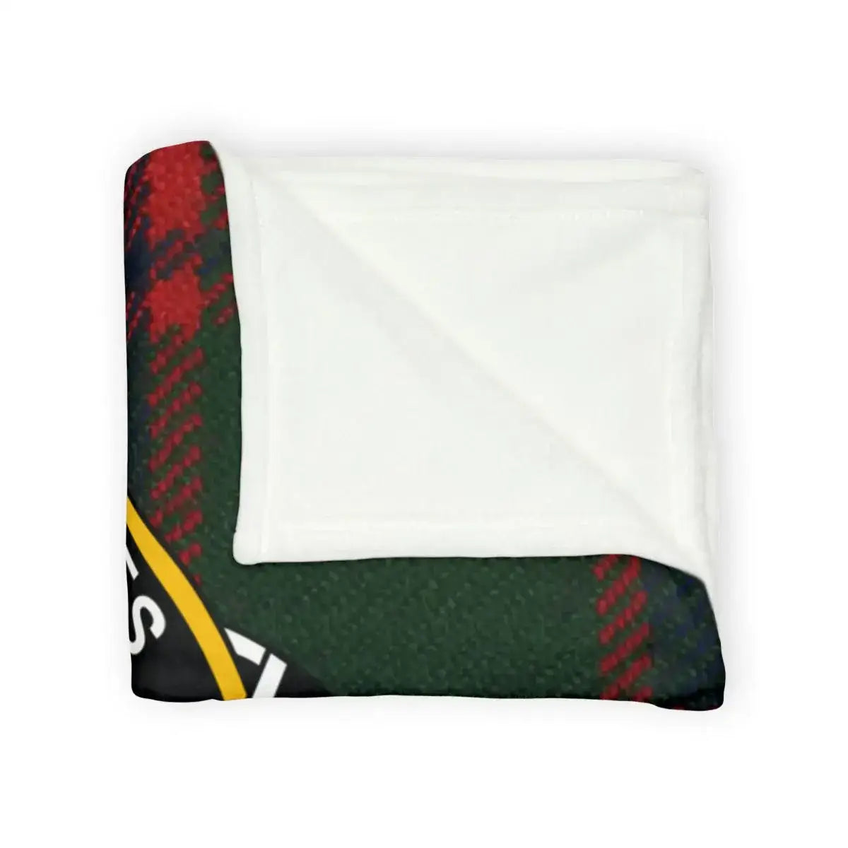 Cozy Scottish Clan Red and Green Tartan Blanket