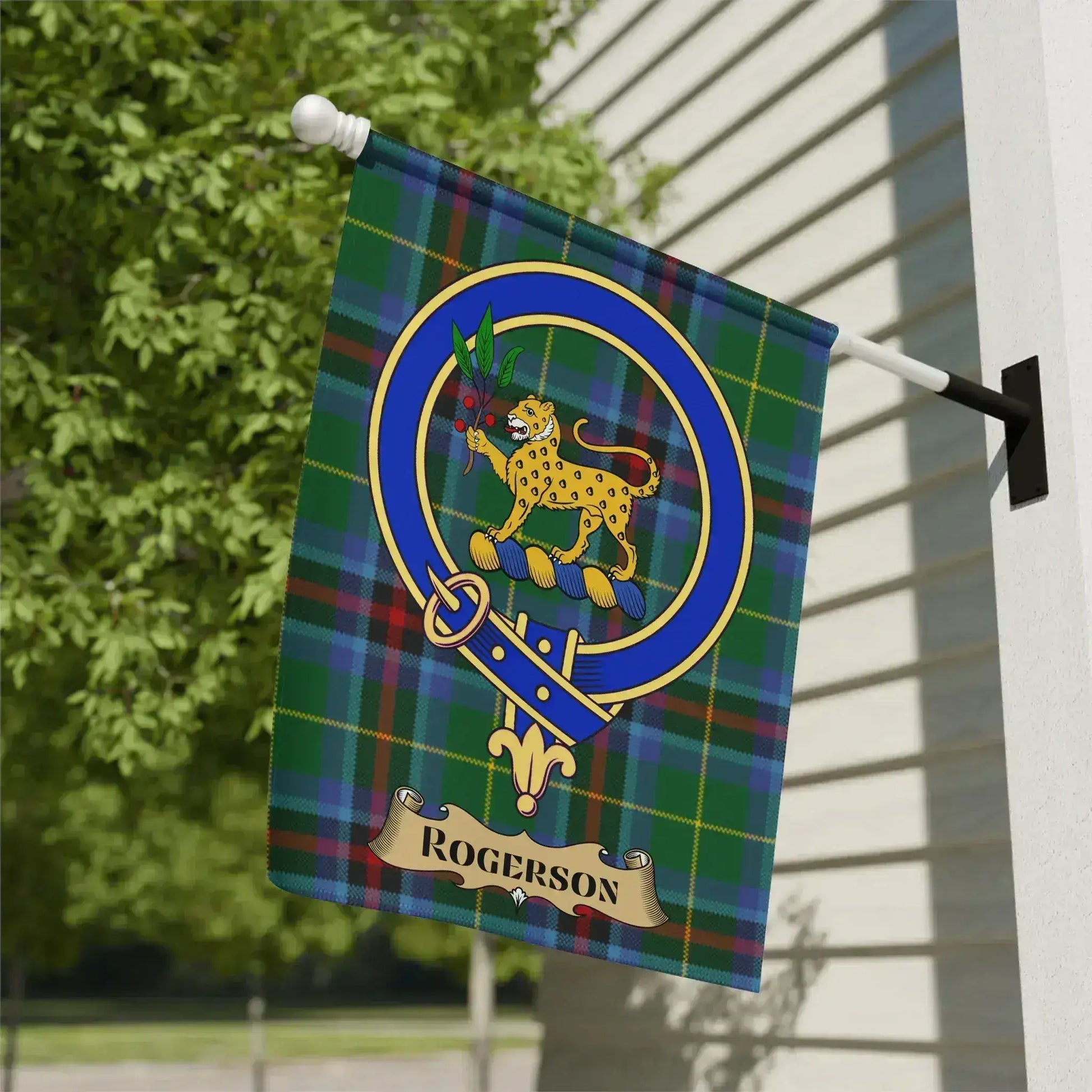 Personalized Scottish Clan Crest Flag product