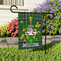Personalized Rooney Crest Garden Flag
