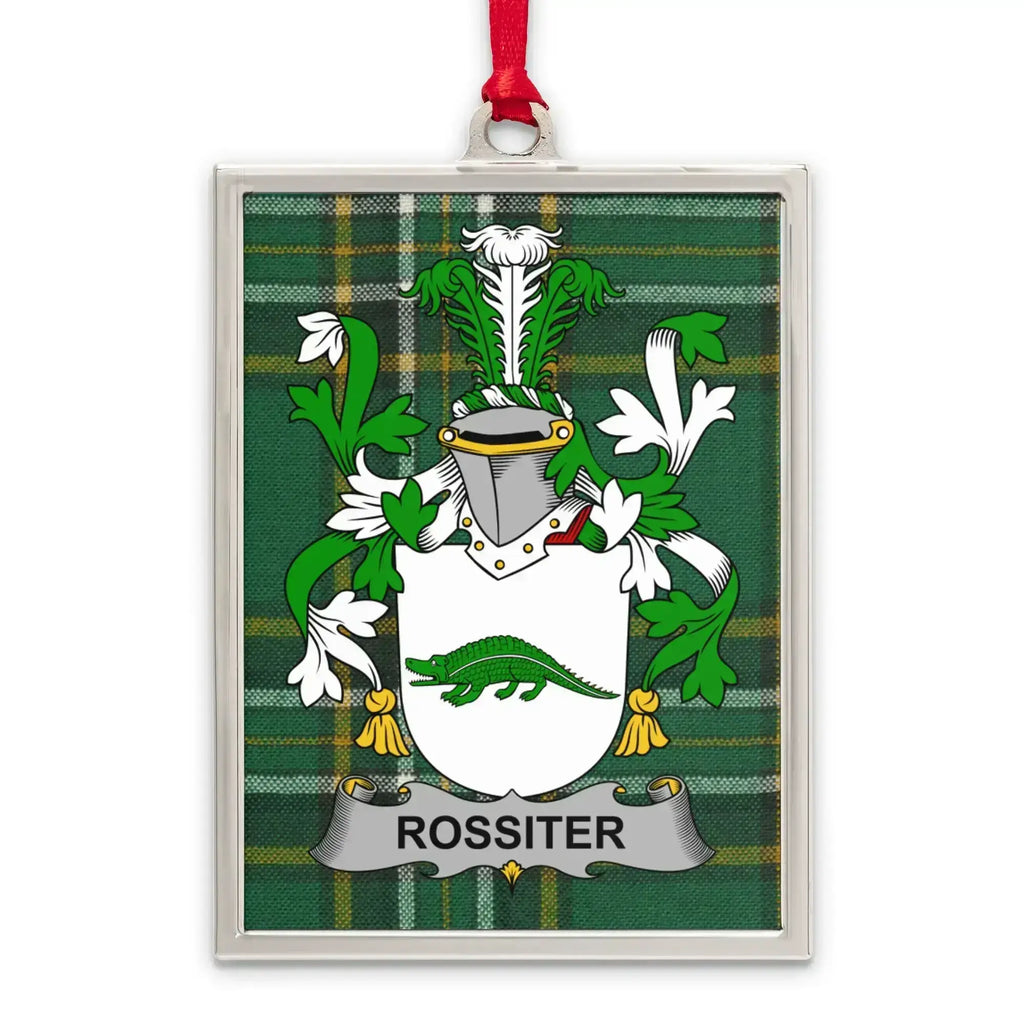 Rossiter Green Tartan Plaid Style Ornament product