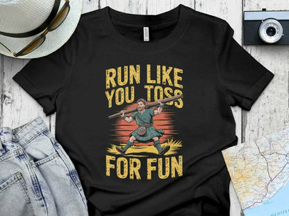 Run Like You Toss For Fun Graphic T-Shirt product type