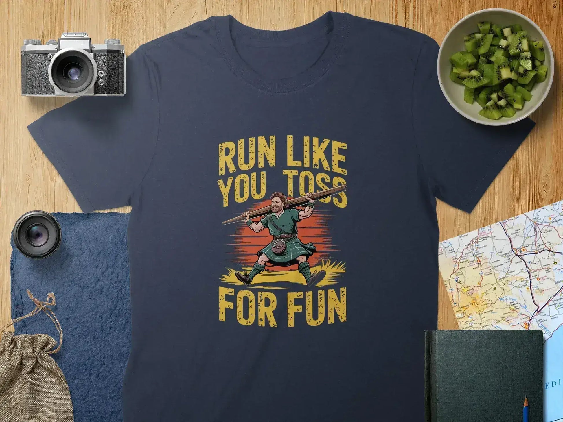 Run Like You Toss For Fun Graphic T-Shirt product