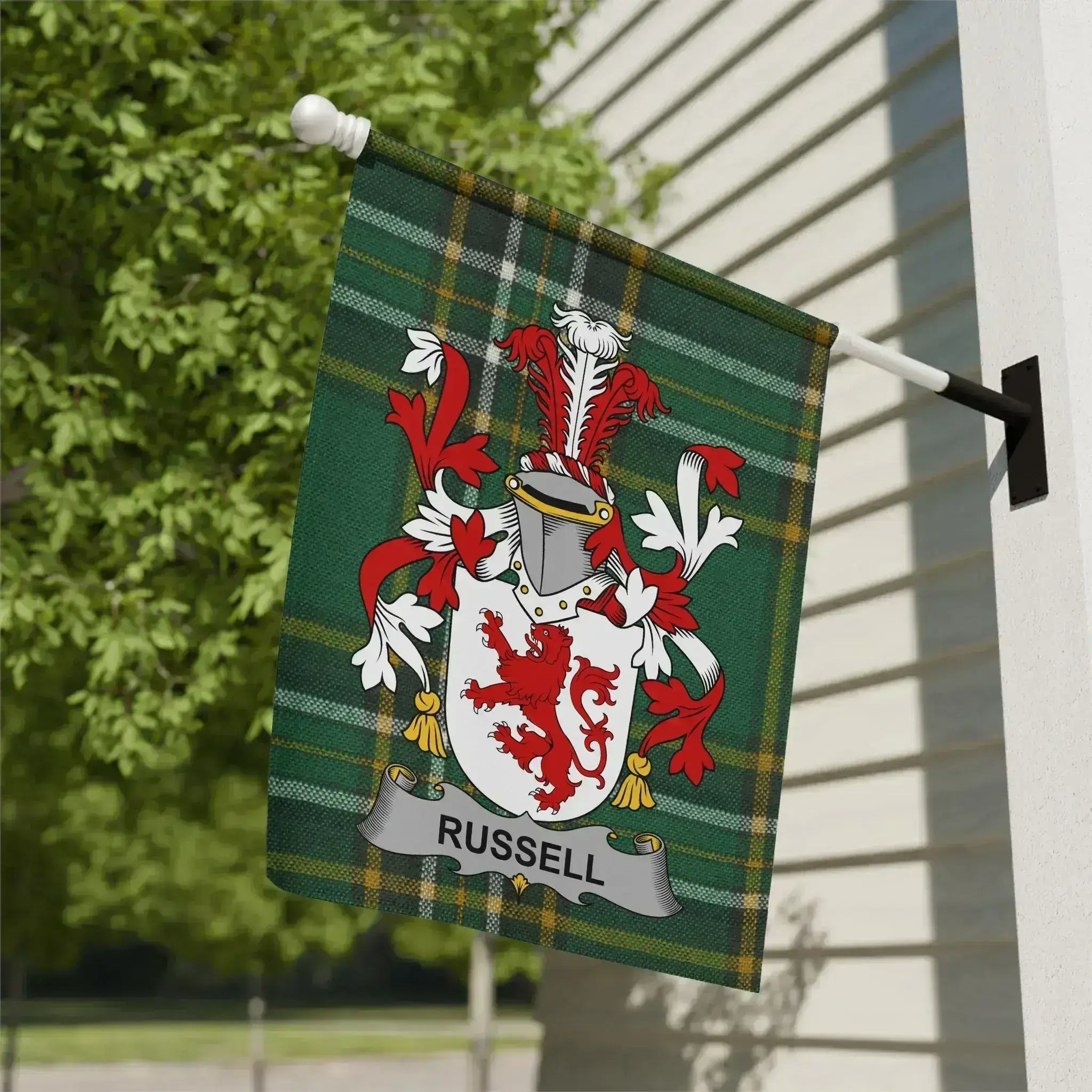 Personalized Family Crest House Garden Flag product
