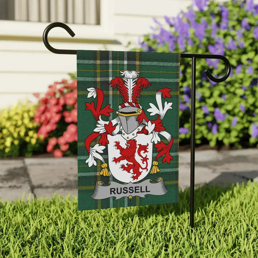 Family Crest Personalized Flag Garden Decor product