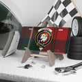 Clan Ruthven crest deid schaw novelty license plate — 100% aluminium, 12x6 inch