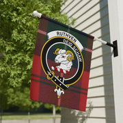 Clan Ruthven Tartan Garden Flag – Scottish Crest