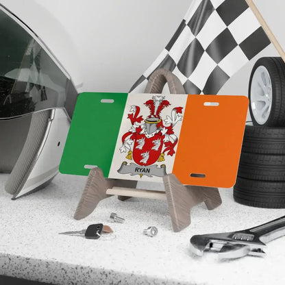 Custom Irish Family Crest License Plate product