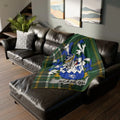 Scanlon Family Crest Throw Blanket for Living Room