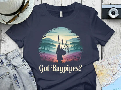 Got Bagpipes Graphic Tee Musical Instrument Product