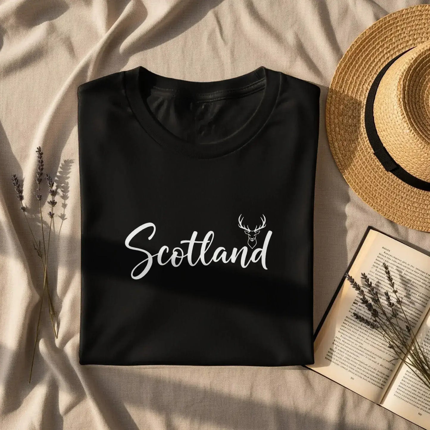 Scotland Themed Graphic Design T-Shirt product