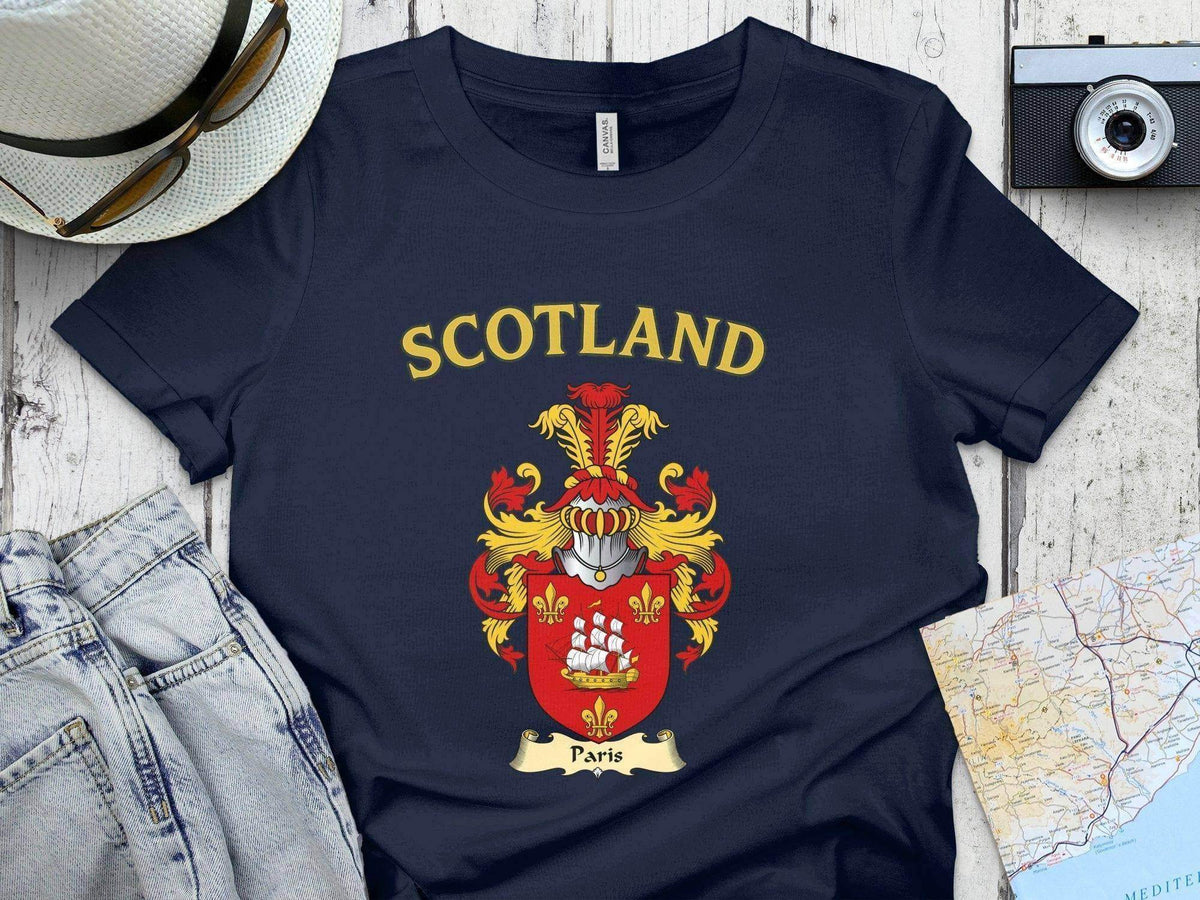 Scotland Paris Graphic Emblem T-shirt