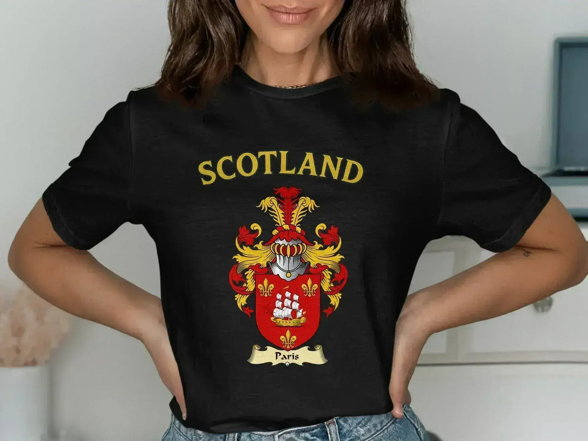Scotland Paris Clan Crest Graphic T-Shirt