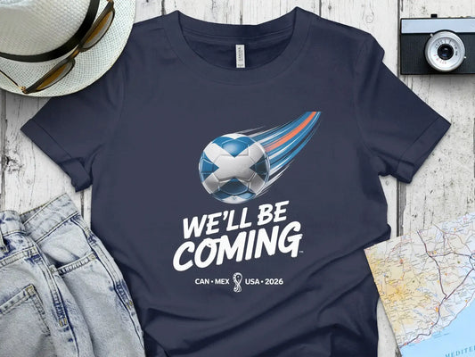 We'll Be Coming CAN 2026 Soccer Celebration Shirt