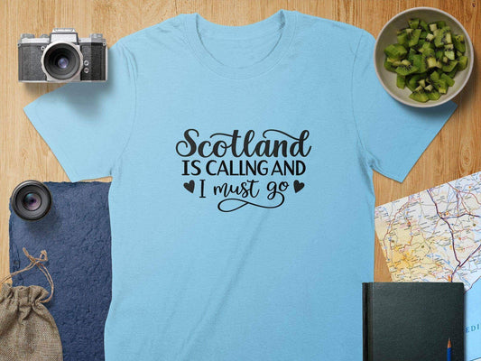 Scotland Is Calling And I Must Go T-shirt product
