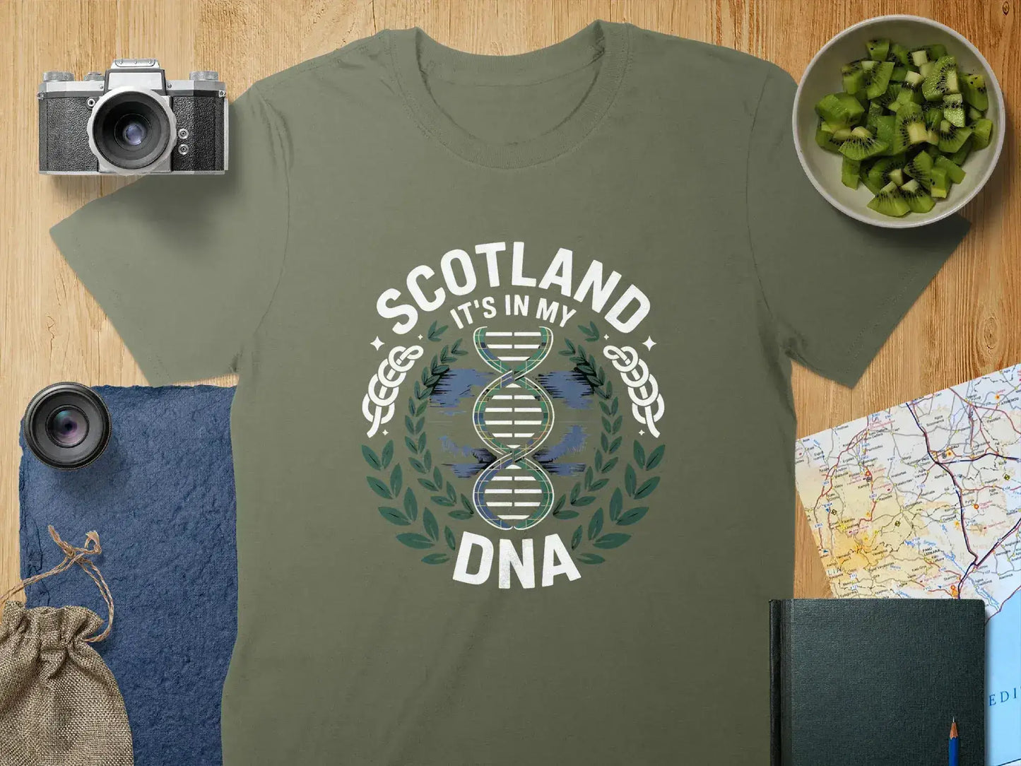 Scotland It's In My DNA Graphic T-Shirt product type