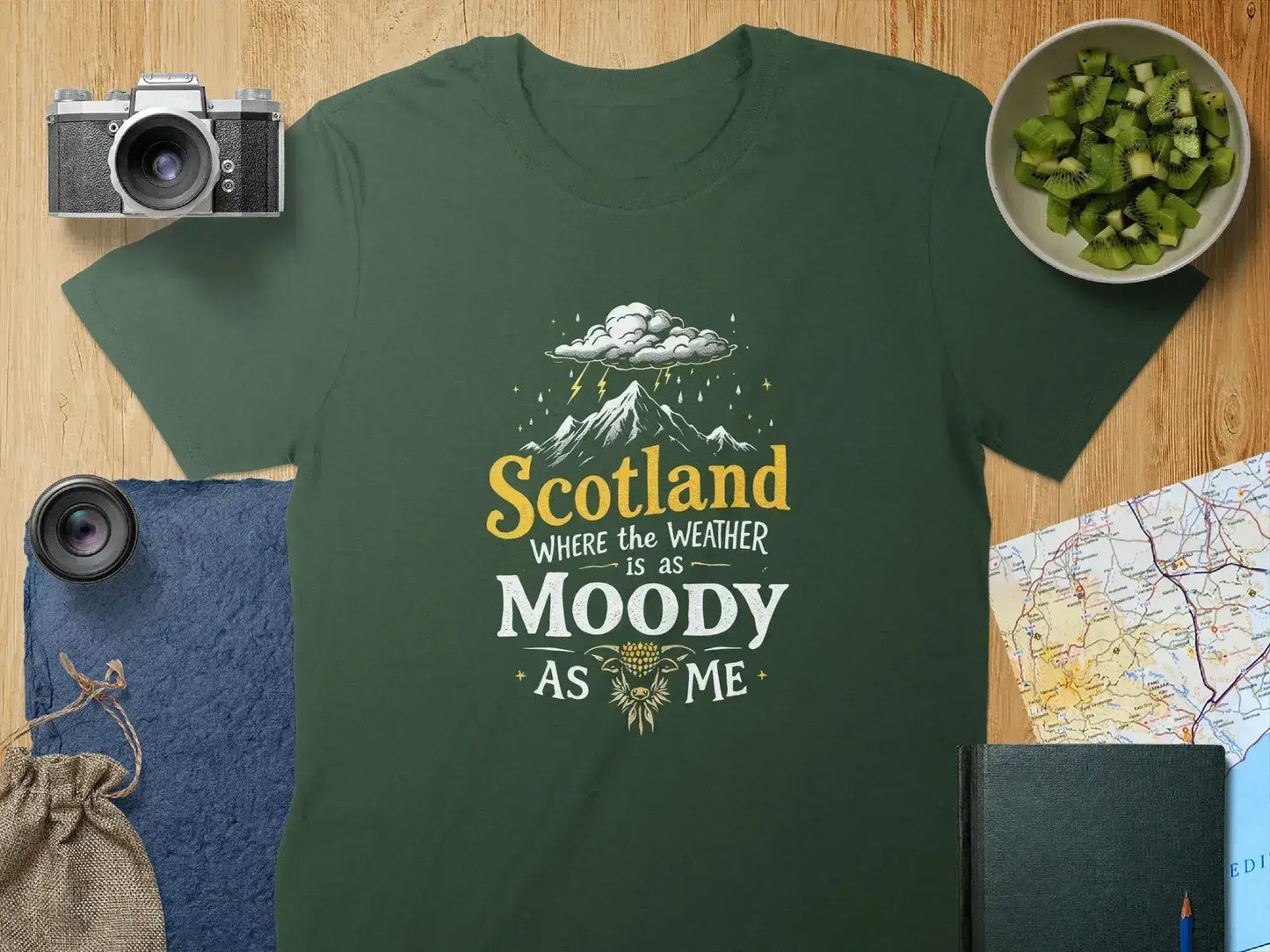 Scotland Weather is Moody as Me T-Shirt product