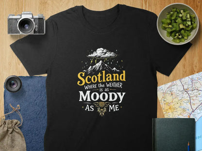 Scotland Moody Weather Graphic T-Shirt Product