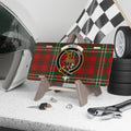 Clan Scott crest tartan novelty license plate — 100% aluminium, 12x6 inch