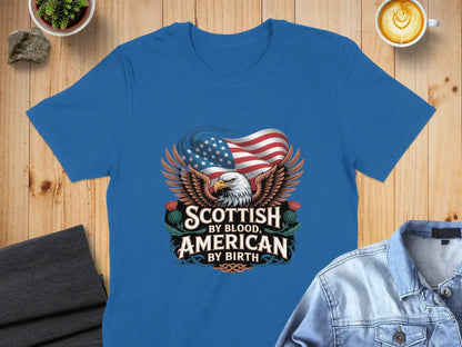 Scottish by Blood American by Birth T-shirt product type