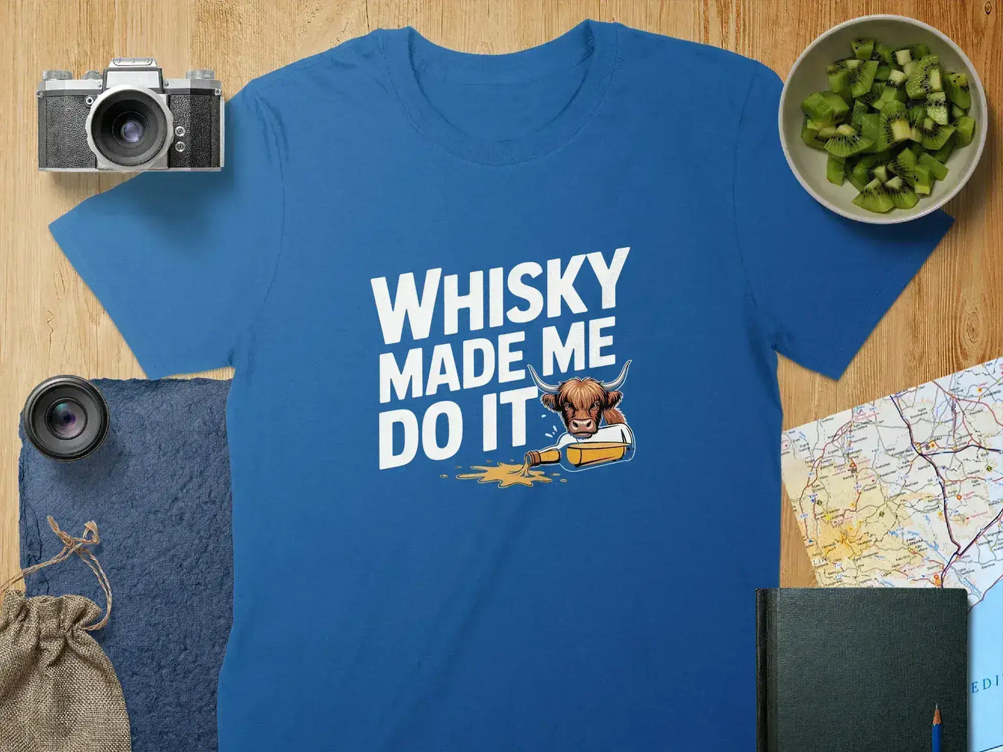 Whisky Made Me Do It Graphic T-shirt product