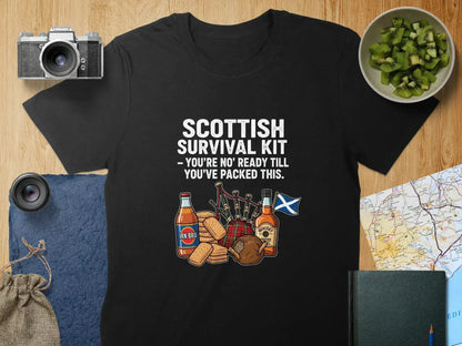 Scottish Survival Kit T-Shirt perfect vacation product