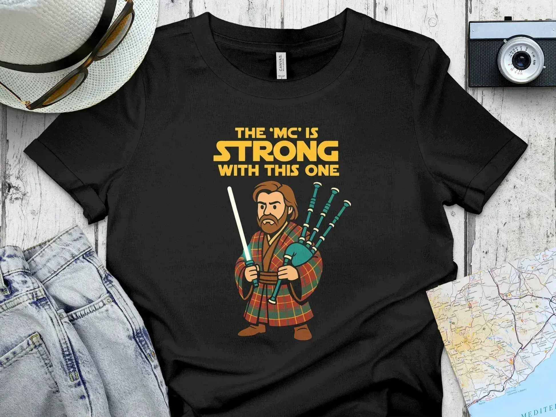 The MC is Strong With This One humorous shirt product