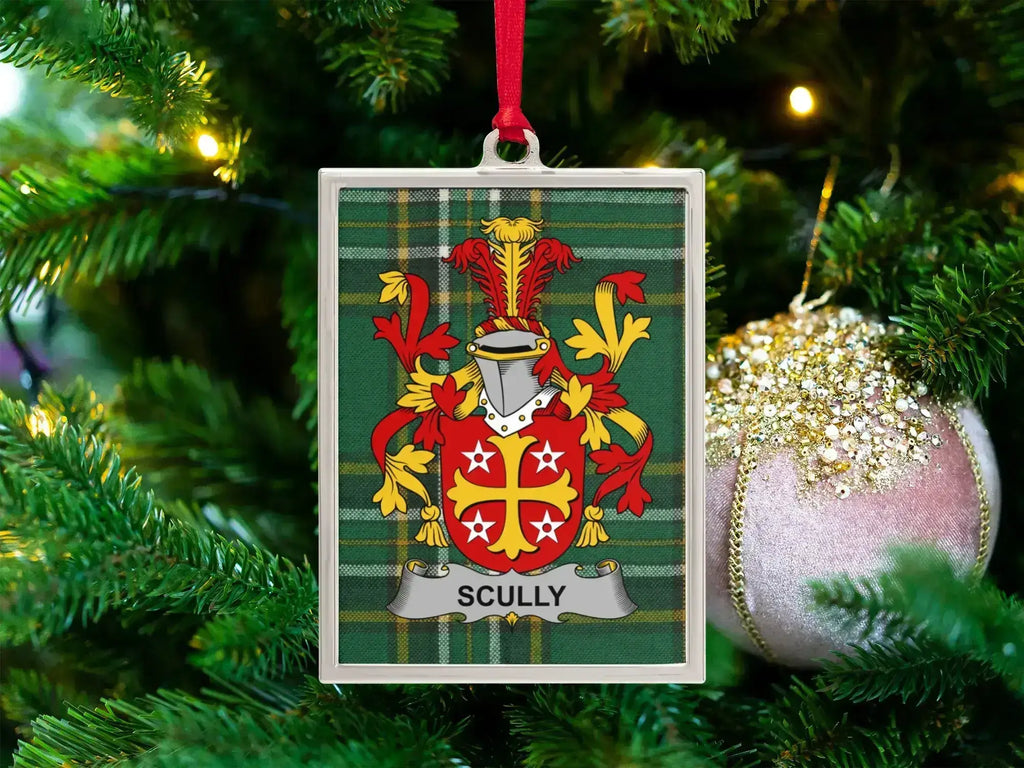 Elegant Customizable Family Crest Ornament product