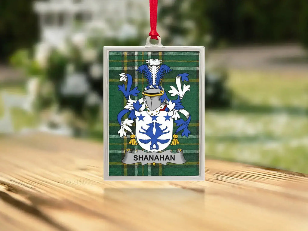 Shanahan Family Crest Ornament Unique Product