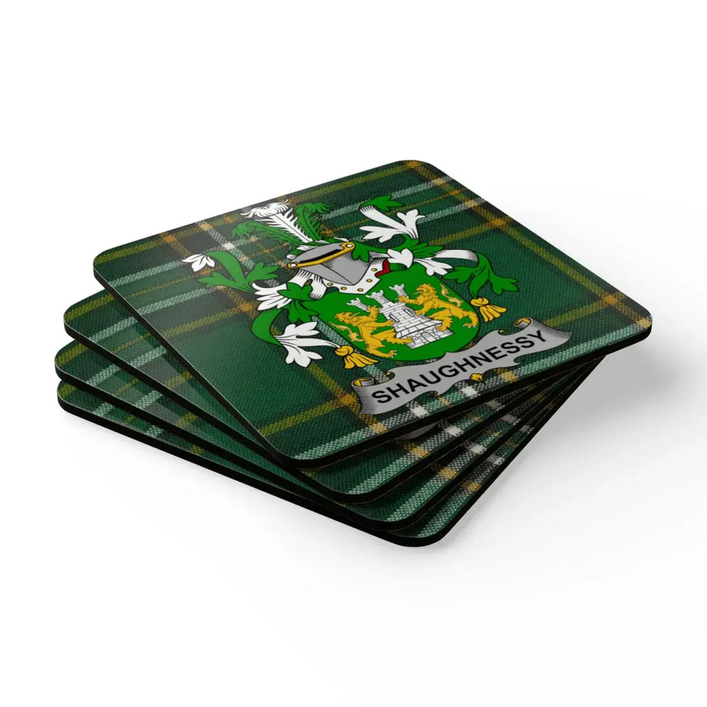 Shaughnessy Scottish Clan Crest Tartan Coasters product