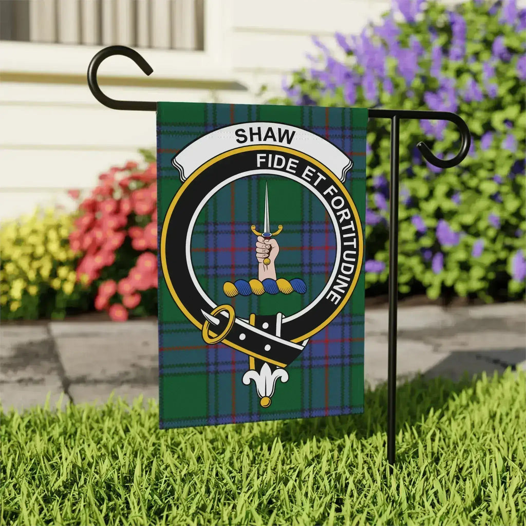 Shaw Clan Crest Garden Banner or Flag product type
