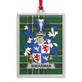 Shearman Family Crest Plaid Background Product