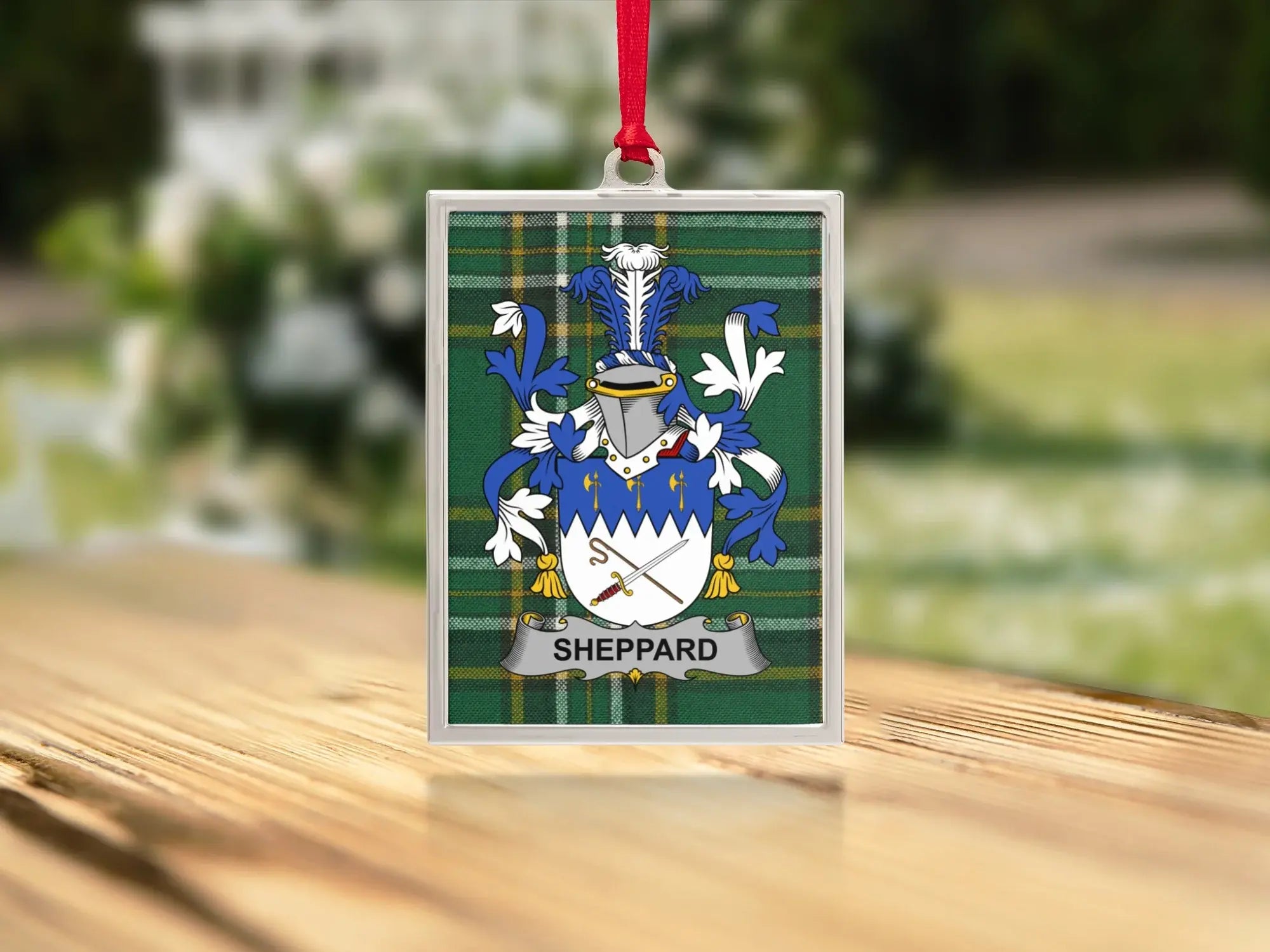 Sheppard Family Crest Unique Rectangular Hanging product