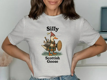 Silly Scottish Goose Graphic Tee Shirt product