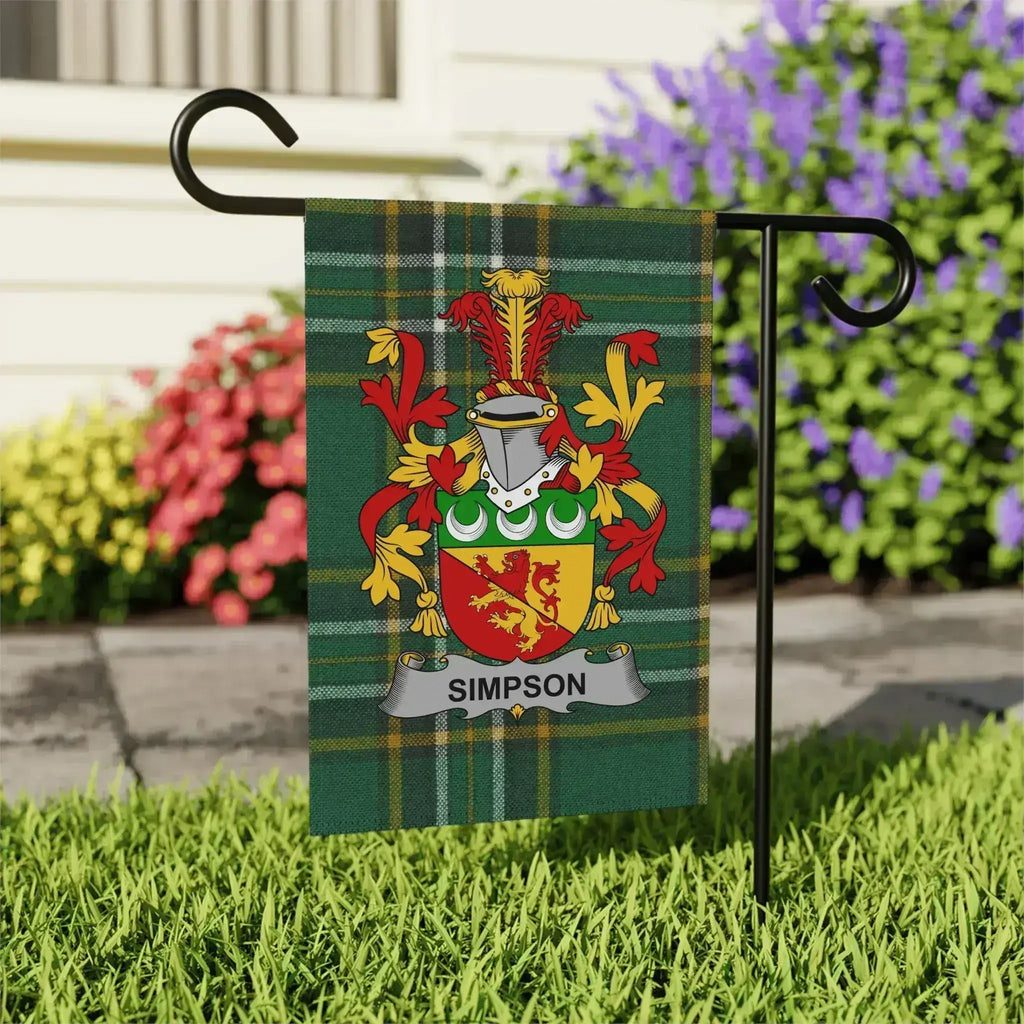 Simpson Family Crest Flag for Garden Decoration product