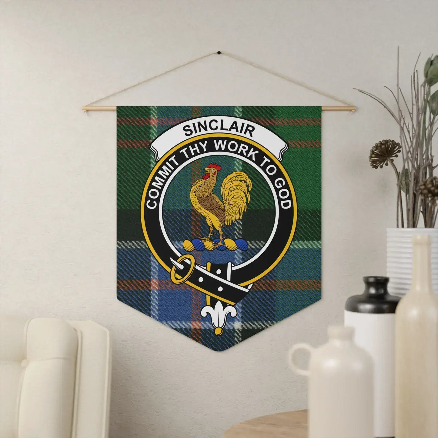 Sinclair Commit Thy Work to God Wall Hanging product