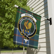 Clan Sinclair Tartan Garden Flag – Scottish Crest