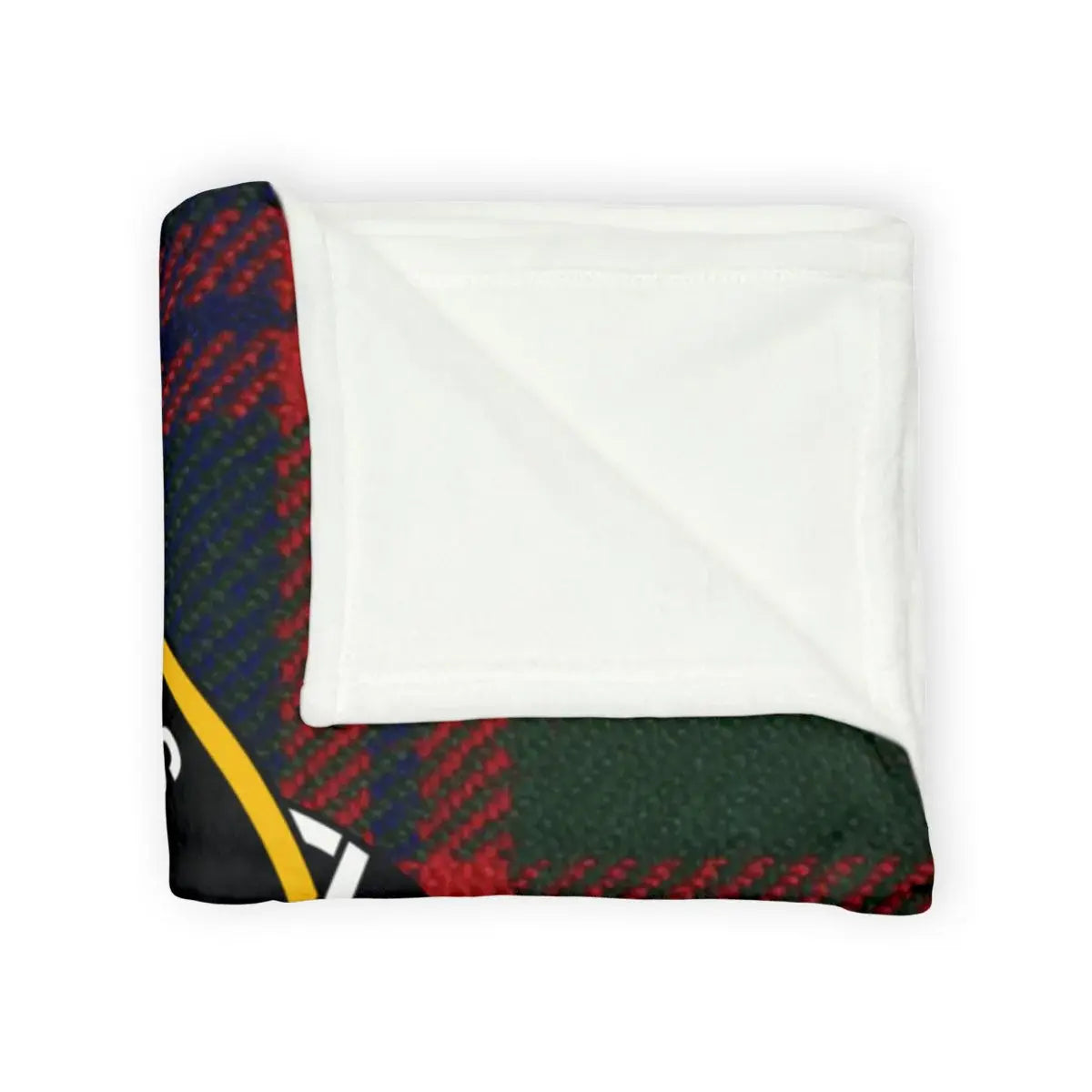 Skene tartan throw blanket — plaid clan crest design, 50x60 inch lightweight