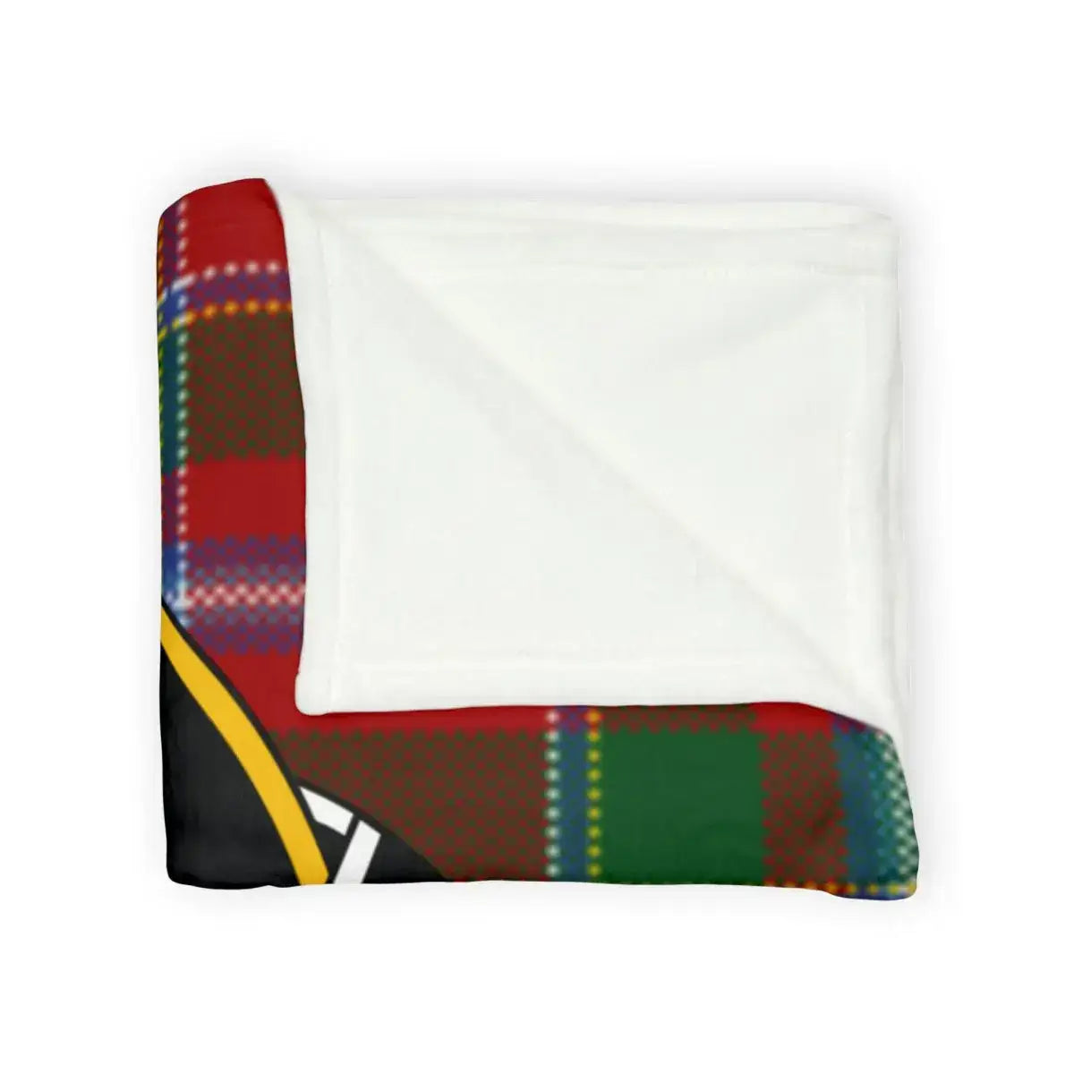 Luxurious Warm Tartan Print Blanket For Cozy Nights