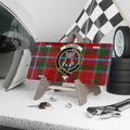 Clan Spalding nobile servitium tartan crest novelty license plate — 100% aluminium, 12x6 inch