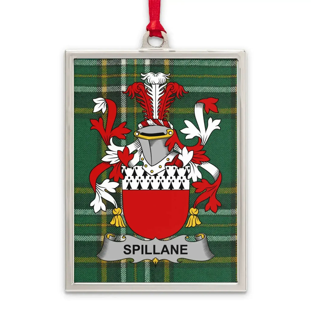 Spillane Family Crest Plaid Pattern Christmas product