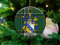 Custom Family Crest Christmas Ornament