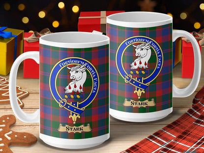 Stark Clan Crest Tartan Ceramic Mug product