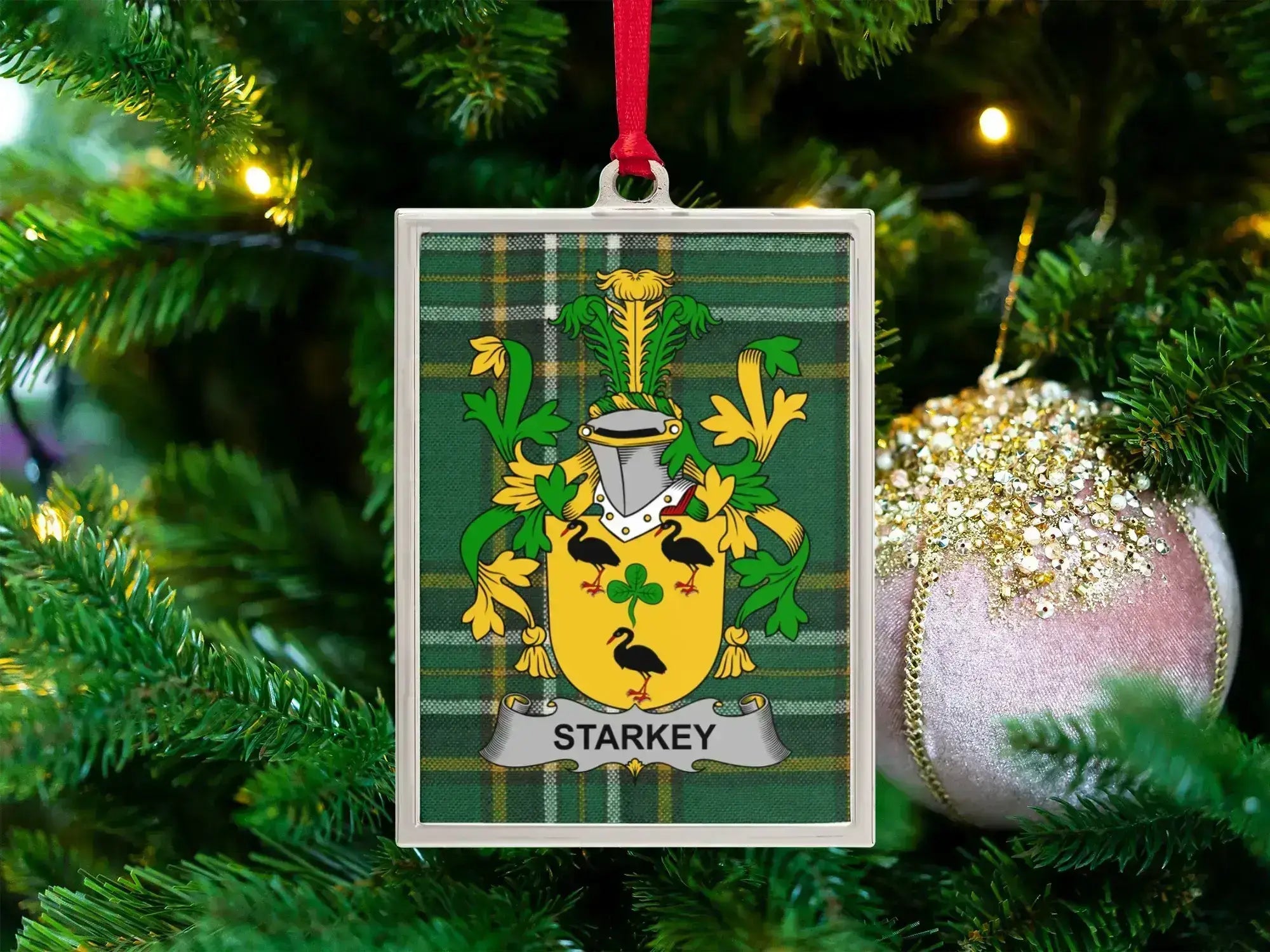 Starkey Crest Christmas Tree Ornament product type