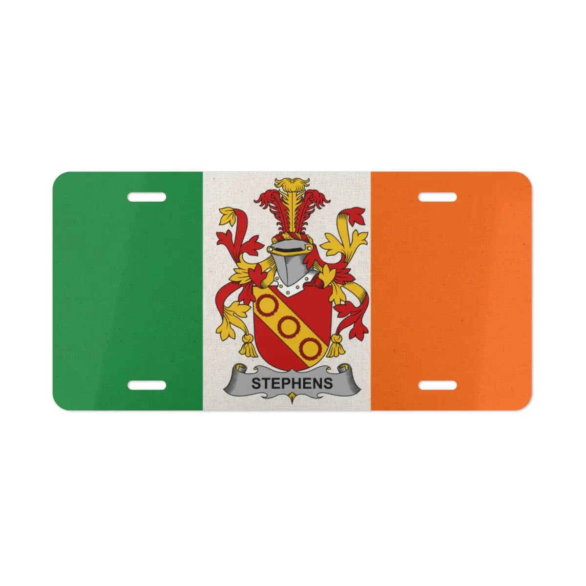 Irish Shield National Flag Design License Plate product