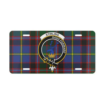 Stirling Gang Forward Design License Plate product