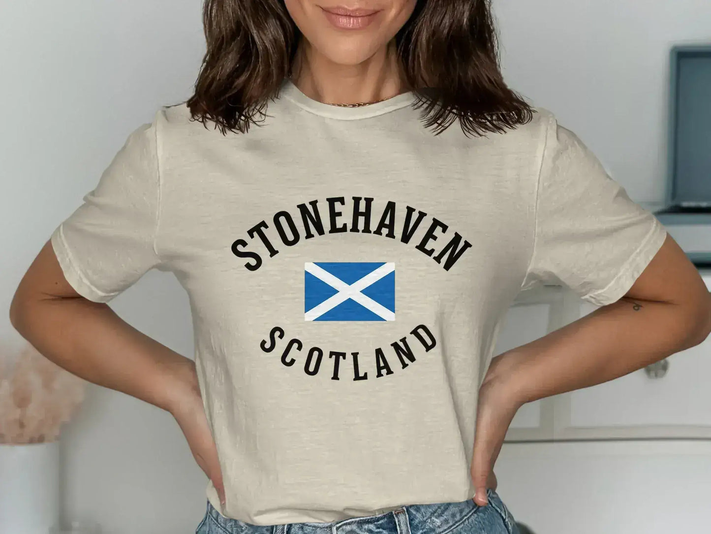 Stonehaven Scotland inspired t-shirt product type