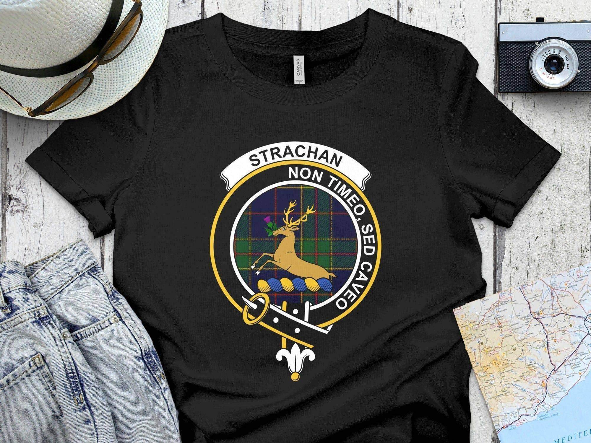 Strachan Non Timeo Sed Caveo Crest Printed Shirt product
