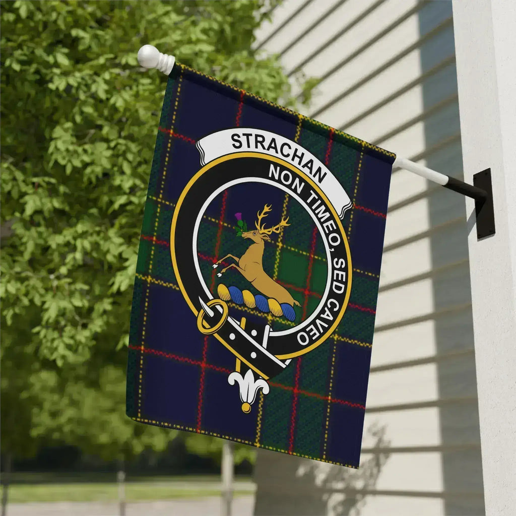 Strachan Non Timeo Sed Caveo Plaid Banner