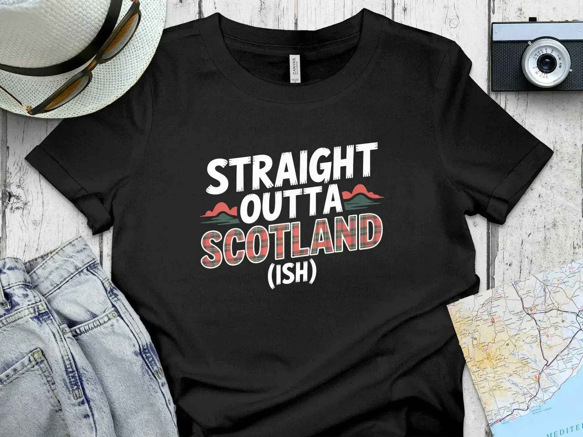 Straight Outta Scotland (ish) Shirt product type