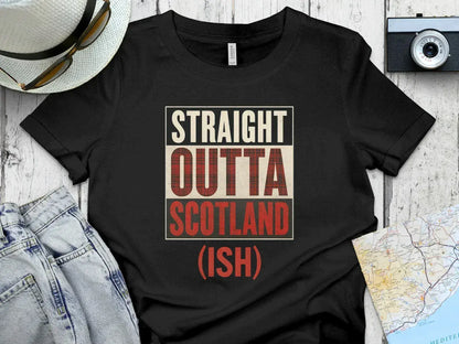 Straight Outta Scotland (ISH) Graphic T-shirt product